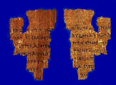 Papyrus RYLANDS [p52] en grand format